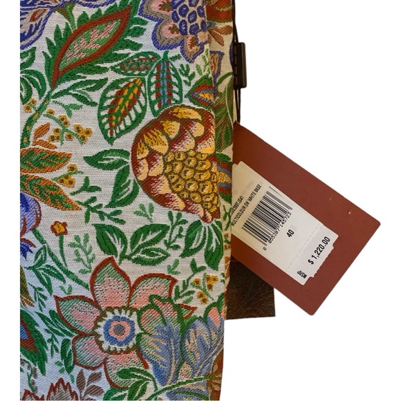 ETRO MULTICOLOURED BOUQUET CIGARETTE TROUSERS NWT -OPEN TO FAIR OFFERS - Picture 3 of 5